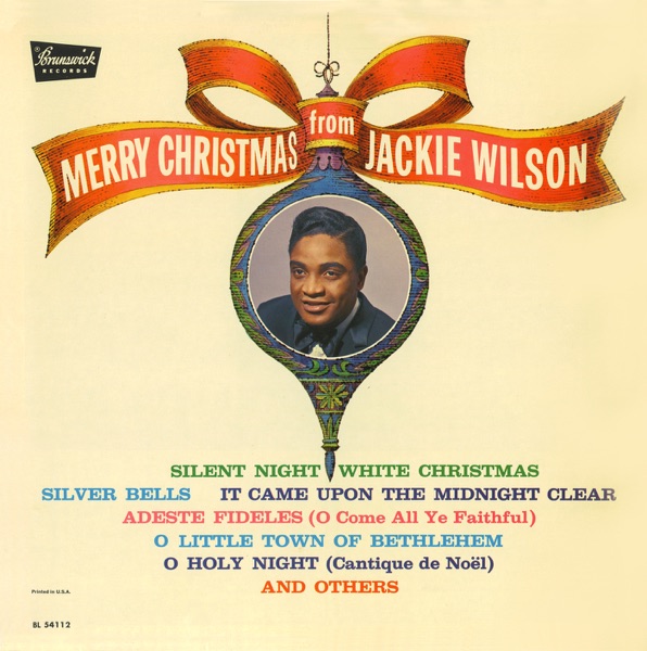 Merry Christmas from Jackie Wilson album cover