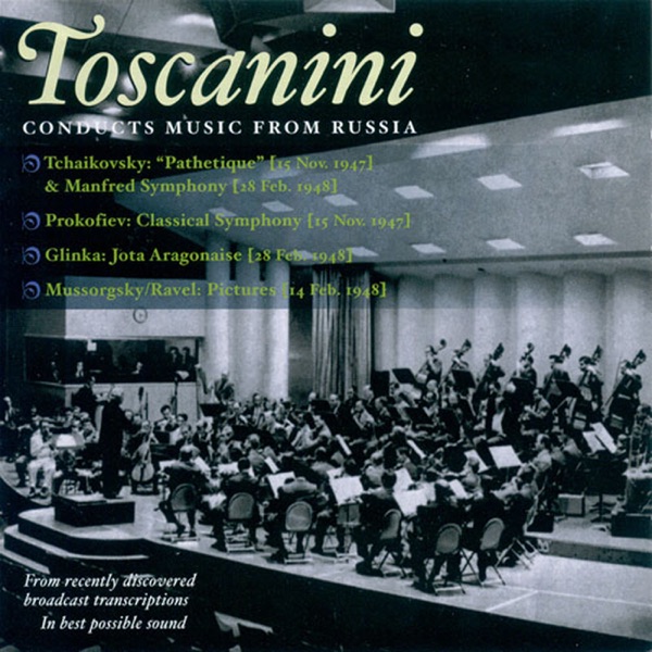 Orchestral Music - Prokofiev, S. - Tchaikovsky, P.I. - Glinka, M.I. - Mussorgsky, M.P. (Nbc Symphony album cover