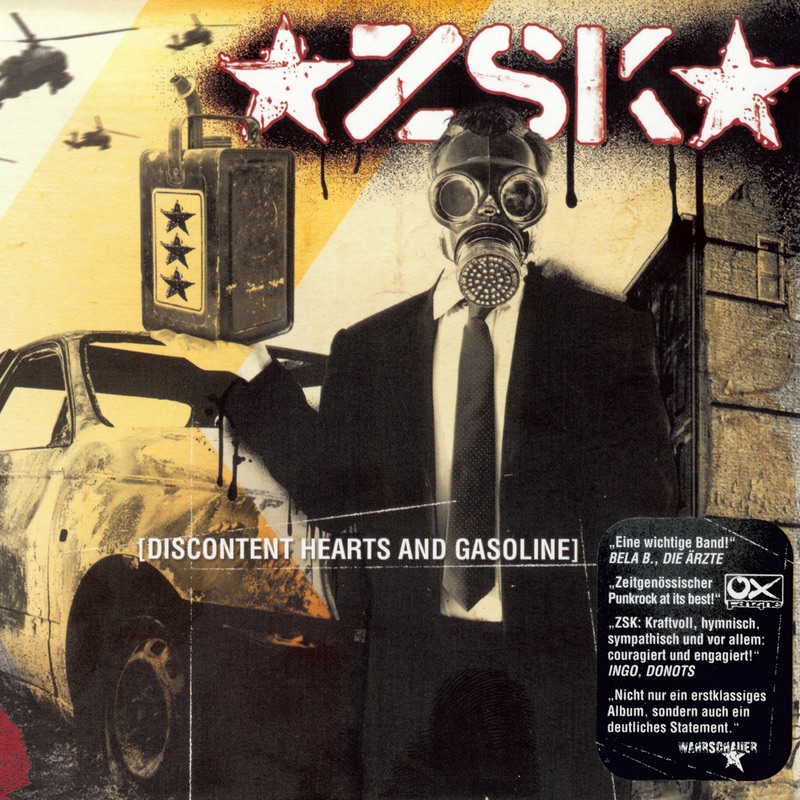 Discontent Hearts And Gasoline album cover