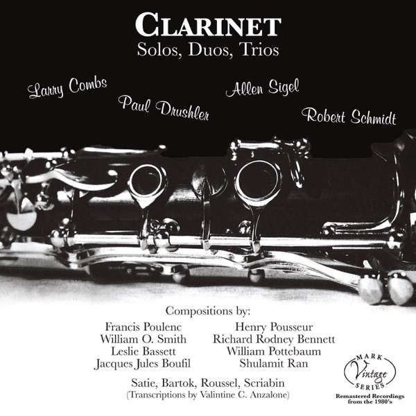 Clarinet Solos, Duos, Trios album cover
