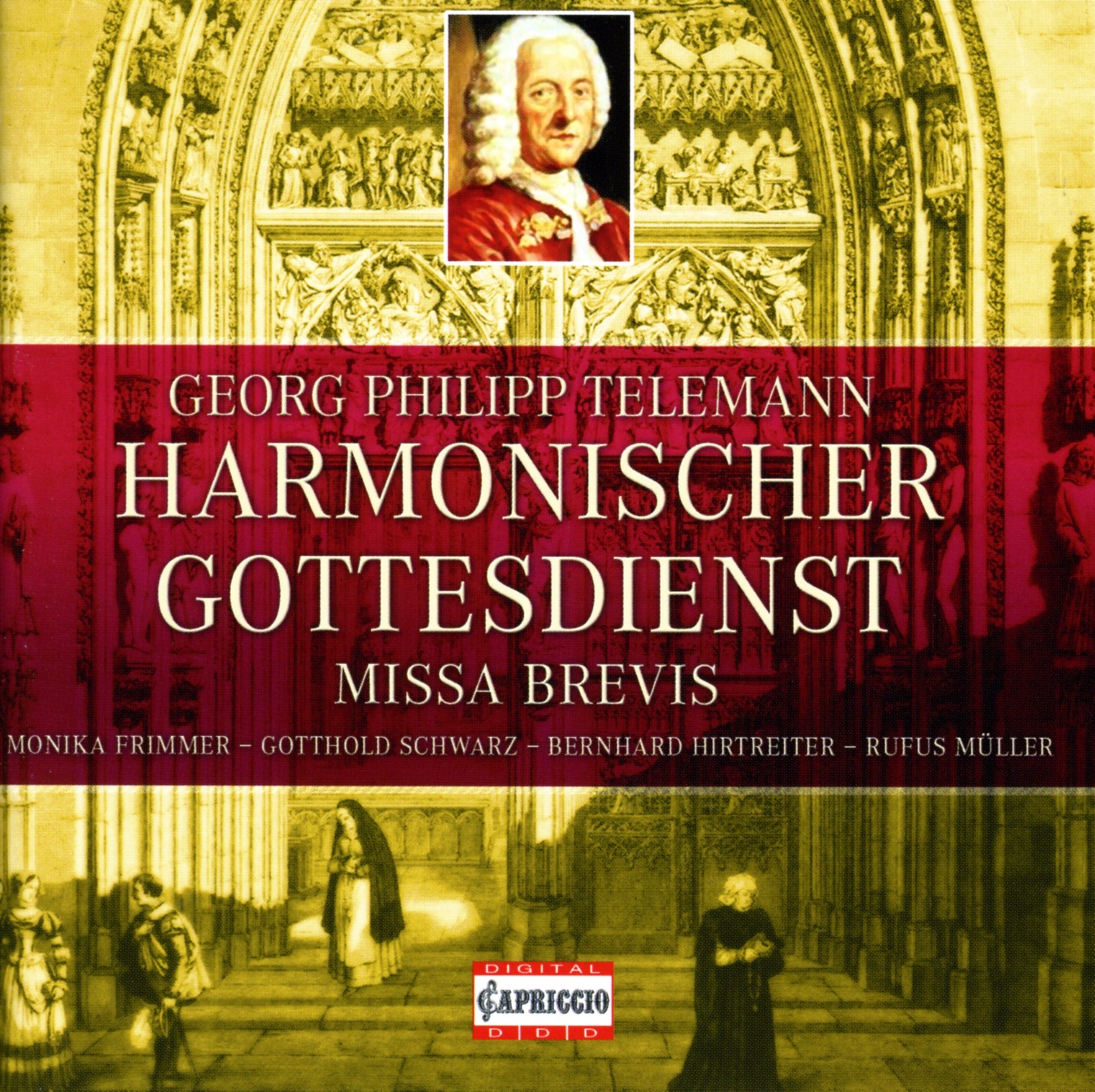 Telemann: Cantatas - Missa Brevis album cover
