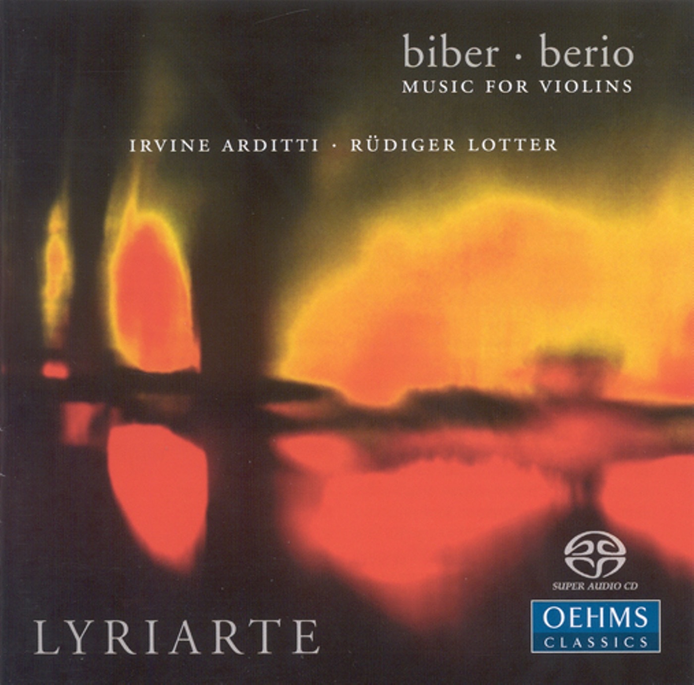 Biber, H.I.F. - Berio, L.: Music for violins album cover
