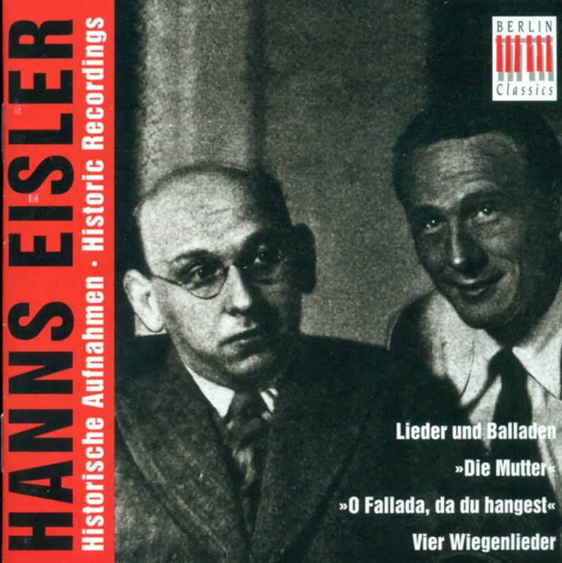 Eisler: Vocal Music album cover