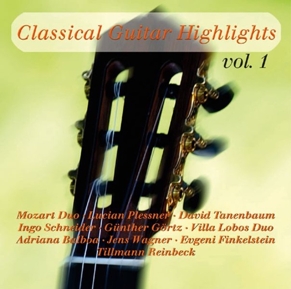 Classical Guitar Highlights, Vol. 1 album cover