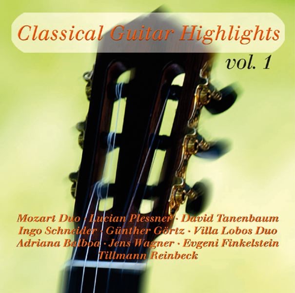 Classical Guitar Highlights, Vol. 1 album cover