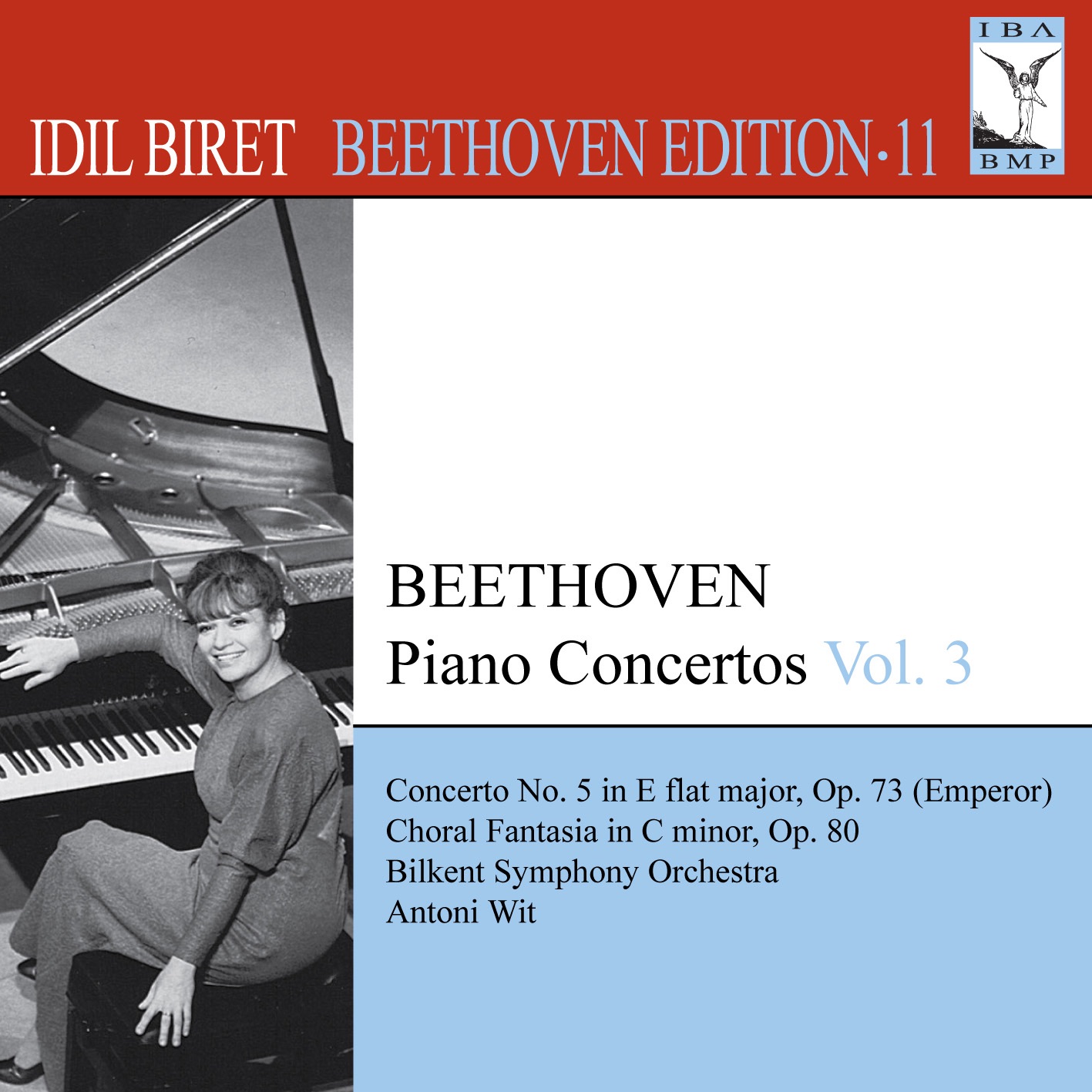 Beethoven Edition, Vol. 11: Piano Concertos, Vol. 3 - No. 5, "Emperor" & Choral Fantasy album cover