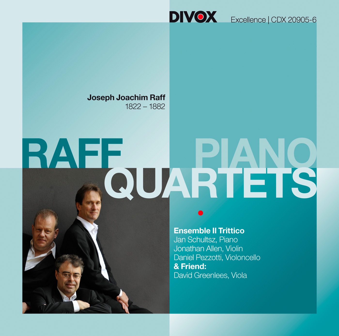 Raff: Piano Quartets album cover