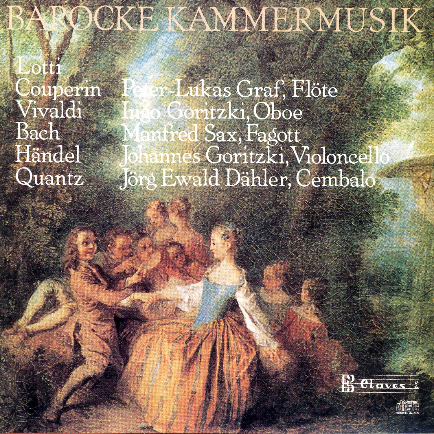 Baroque Chamber Music album cover