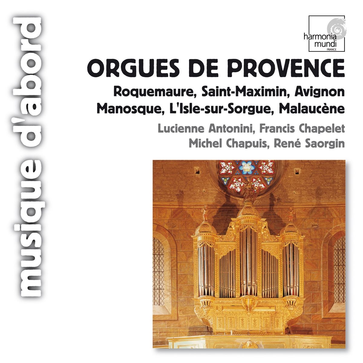 Orgues de Provence album cover