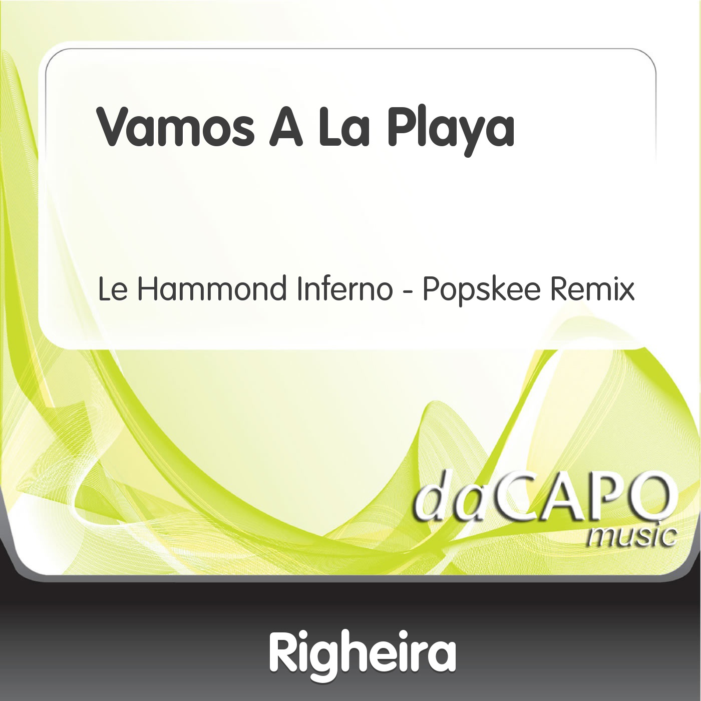Vamos a la Playa - Single album cover