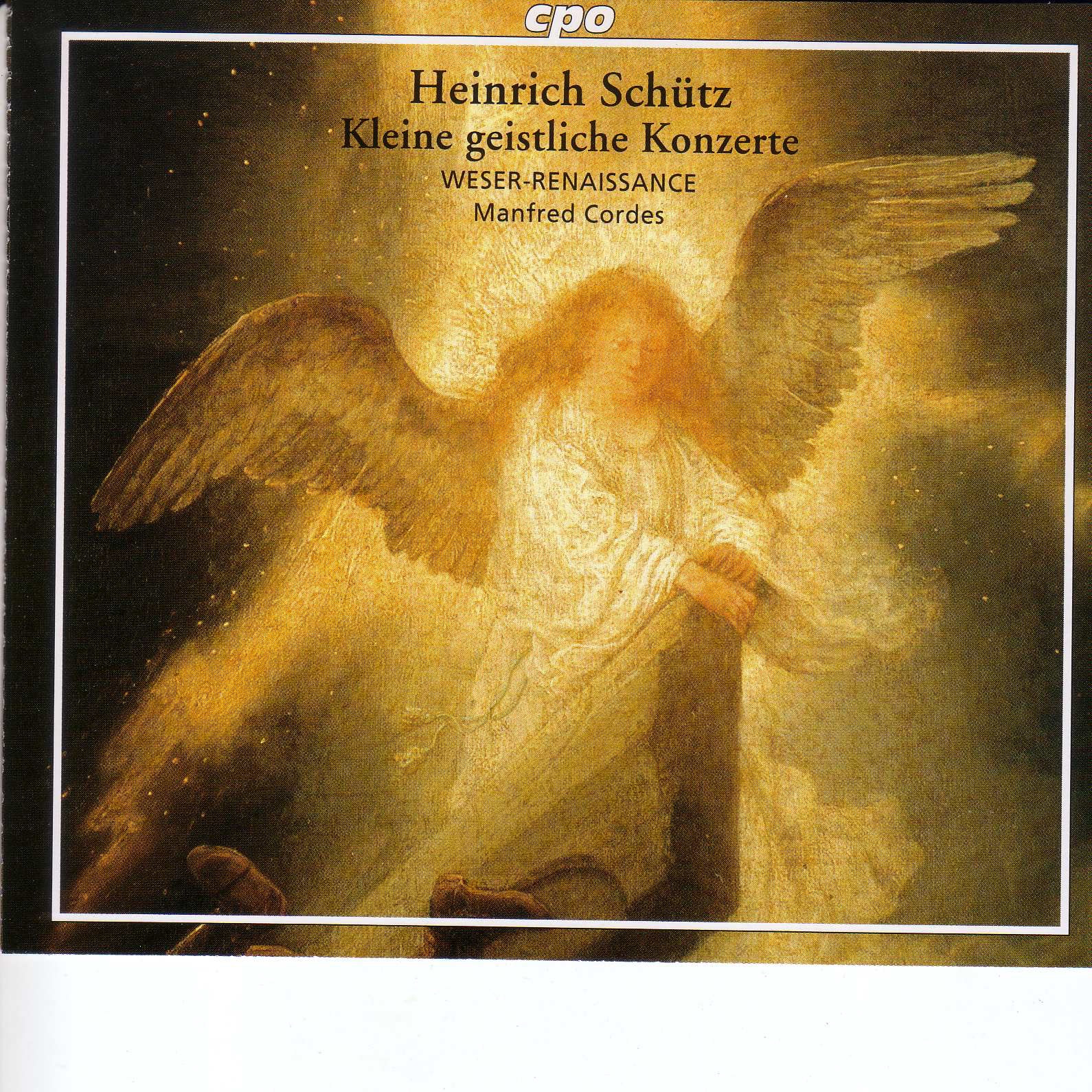 Schutz: Kleine Geistliche Konzerte (Little Sacred Concertos) album cover