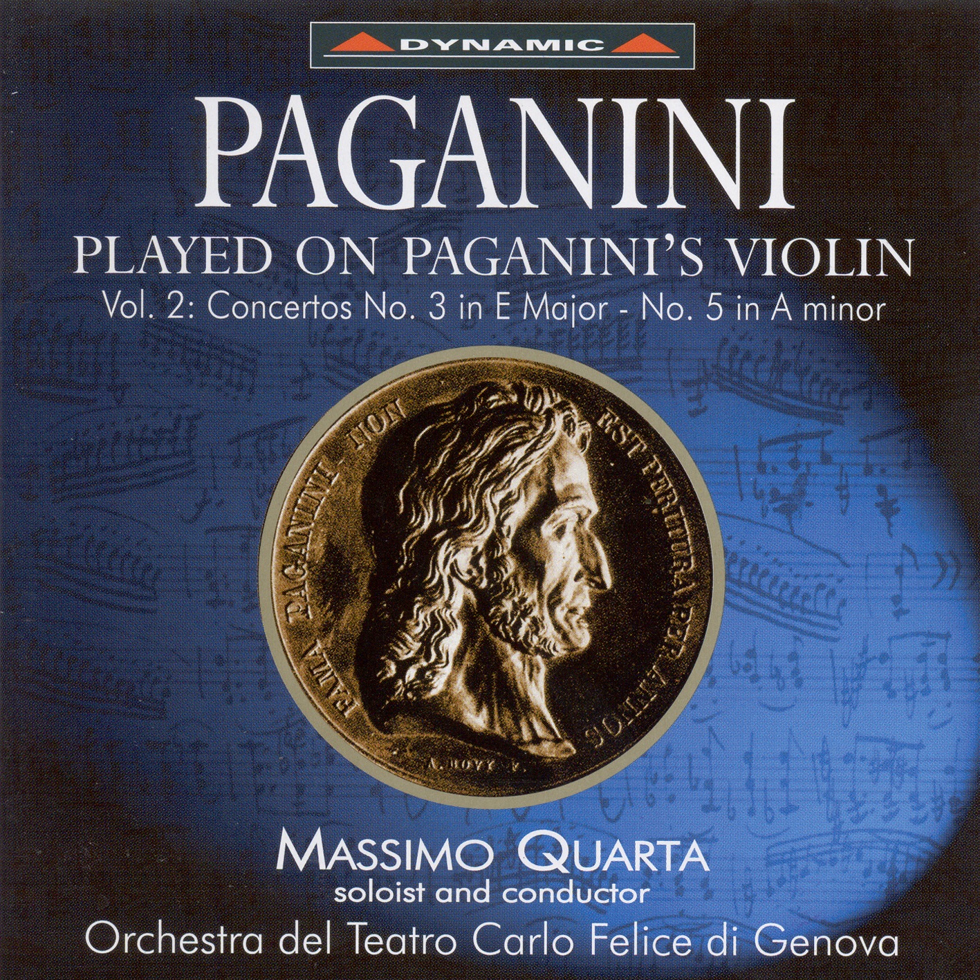 Paganini Played on Paganini's Violin, Vol. 2 album cover