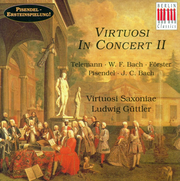 Telemann: Concerto, TWV 54:F.1 / Friedemann - Bach: Sinfonia, F. 67 / Foerster: Horn Concerto In e F album cover