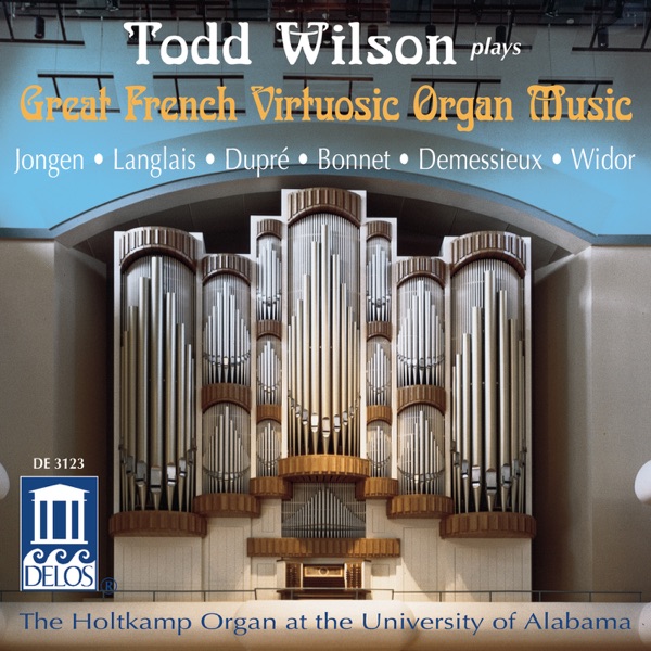 Great French Virtuosic Organ Music album cover