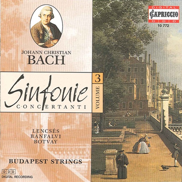 Bach, J.C.: Sinfonie Concertanti, Vol. 3 album cover