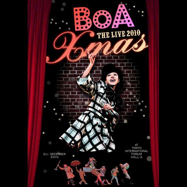 BoA The Live 2010 "X'mas" album cover