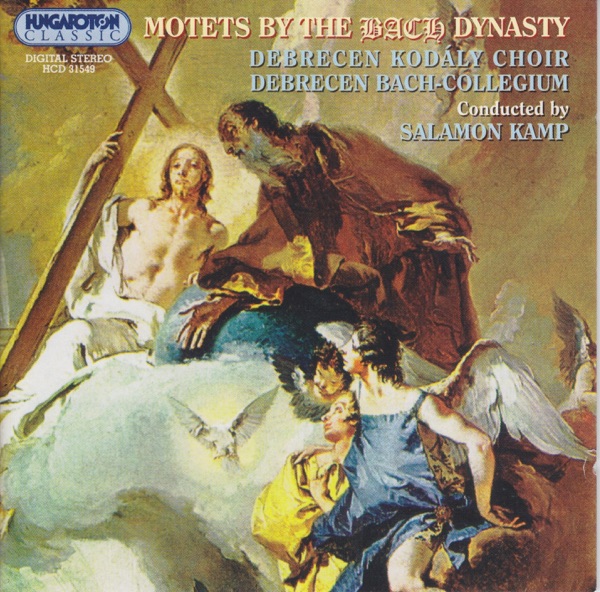 Motets by The Bach Dynasty album cover