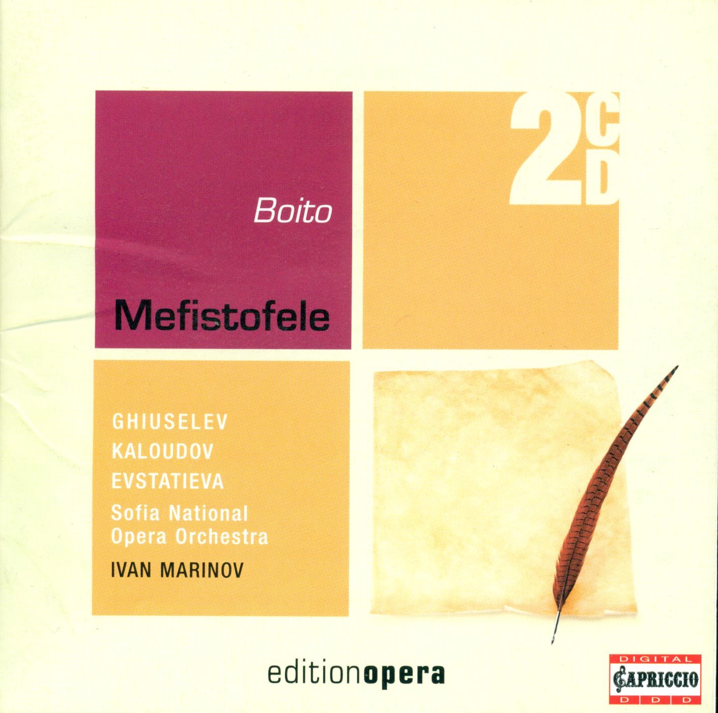 Boito: Mefistofele album cover