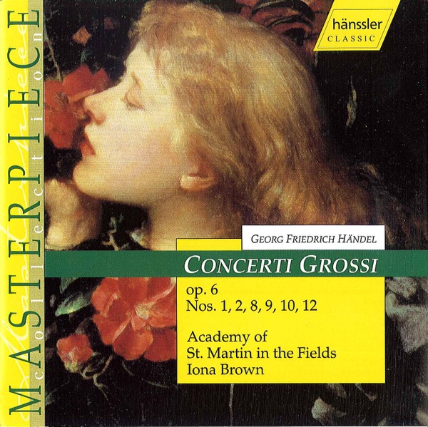 Handel: Concerto Grosso Op. 6, Nos. 1, 2, 8, 9, 10 and 12 album cover