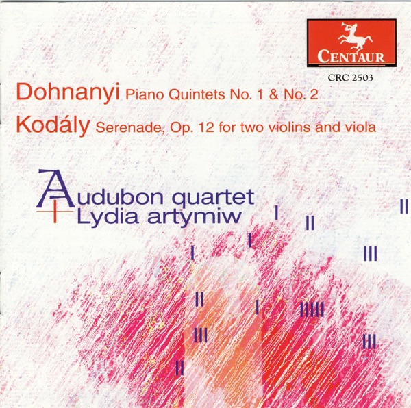 Dohnanyi: Piano Quintets Nos. 1 and 2 - Kodaly: Serenade album cover