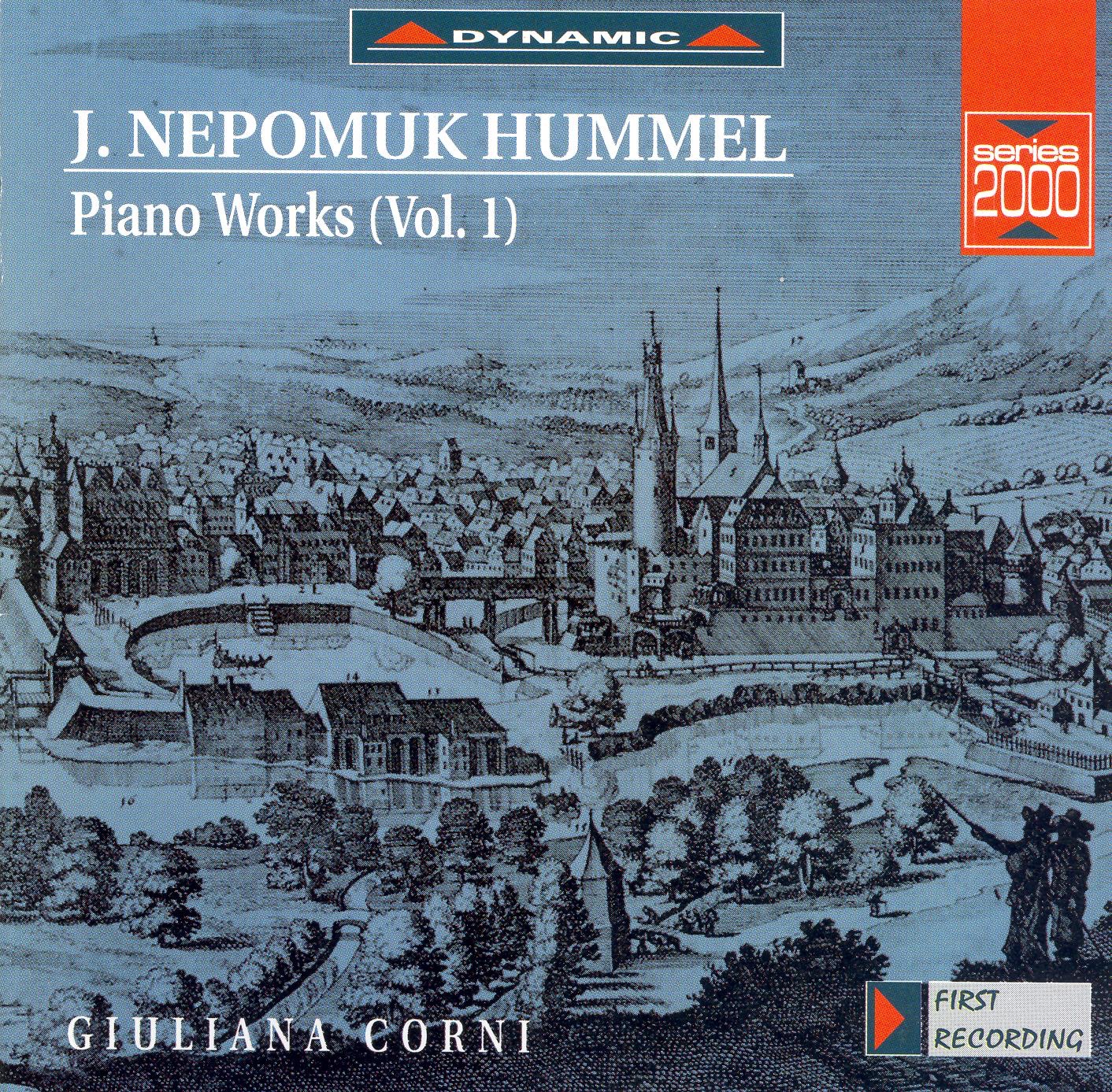 Hummel: Piano Works, Vol. 1 album cover