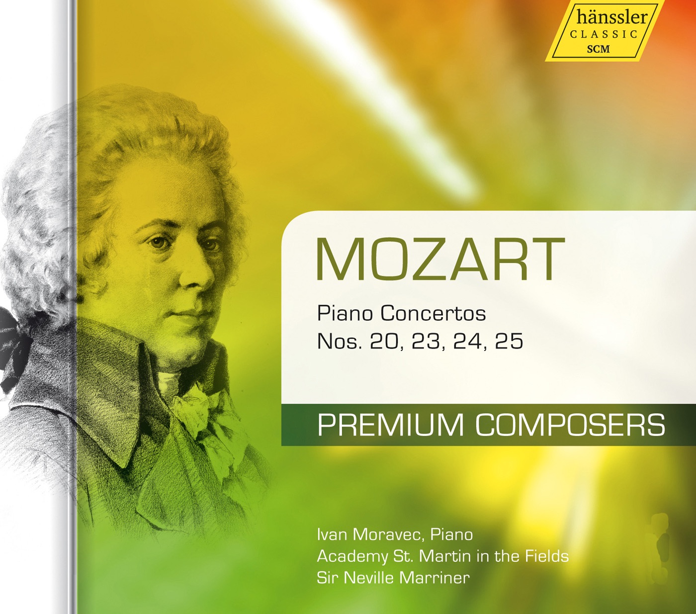 Mozart: Piano Concertos Nos. 20, 23, 24, 25 album cover