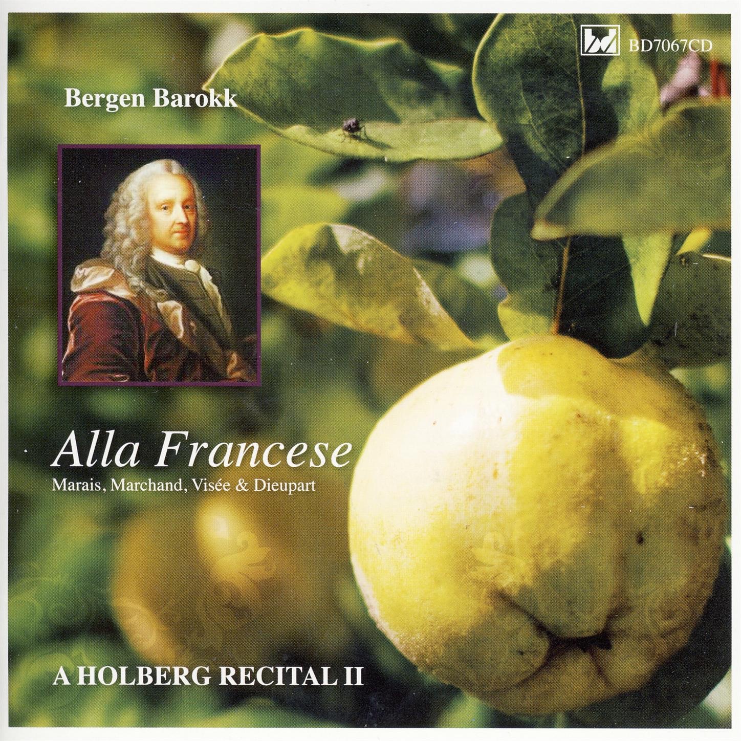A Holberg Recital II: Alla Francese album cover