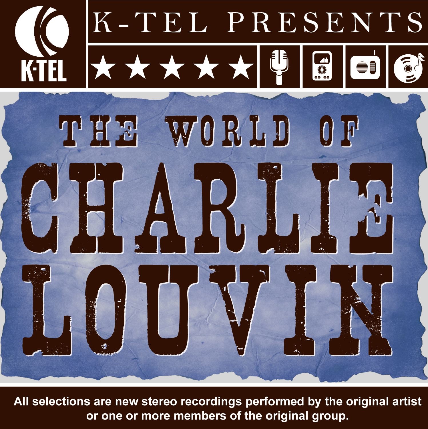 The World of Charlie Louvin album cover