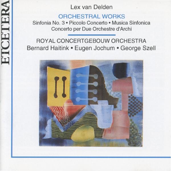 Van Delden: Orchestral Works album cover
