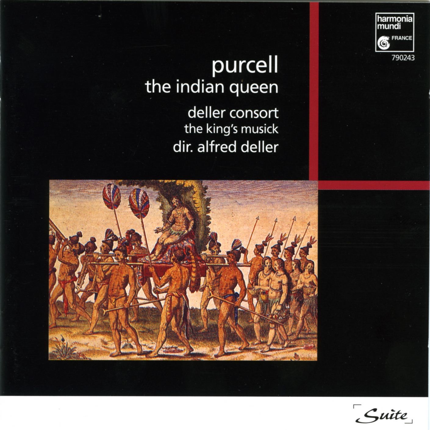 Purcell: The Indian Queen album cover