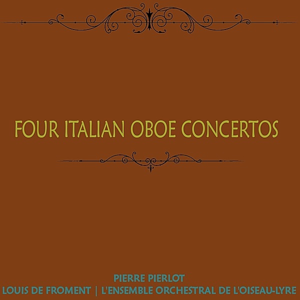 Four Italian Oboe Concertos album cover
