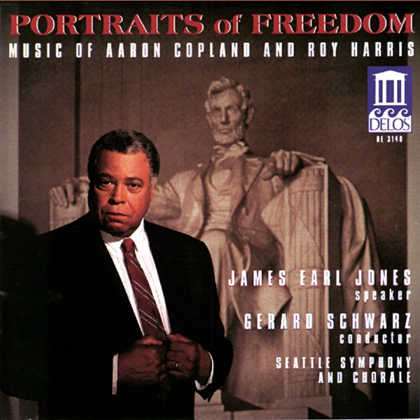 Copland: Fanfare for the Common Man, Lincoln Portrait & Canticle of Freedom - Harris: American Creed album cover