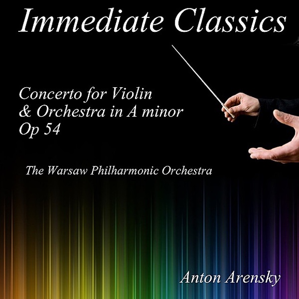 Arensky: Concerto for Violin and Orchestra in A Minor - EP album cover