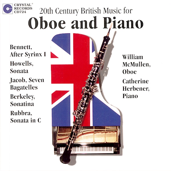 20th Century British Music for Oboe and Piano album cover