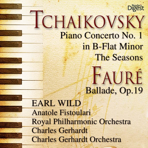 Tchaikovsky: Piano Concerto No. 1 in B-Flat Minor; The Seasons - Fauré: Ballade, Op. 19 album cover