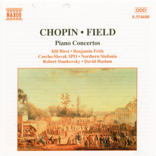 Chopin: Piano Concerto No. 2, Field: Piano Concerto No. 1 album cover