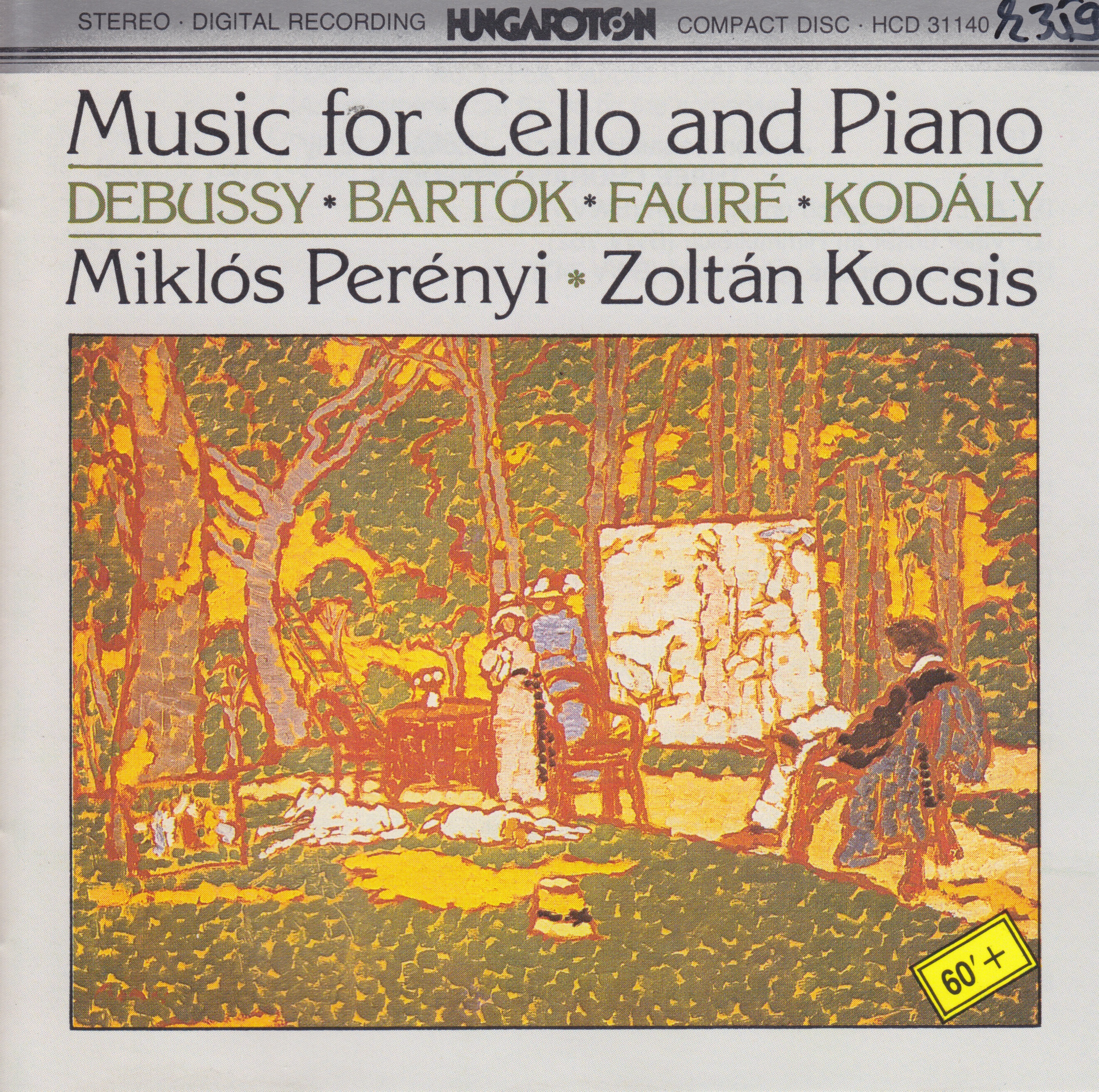 Music For Cello and Piano album cover