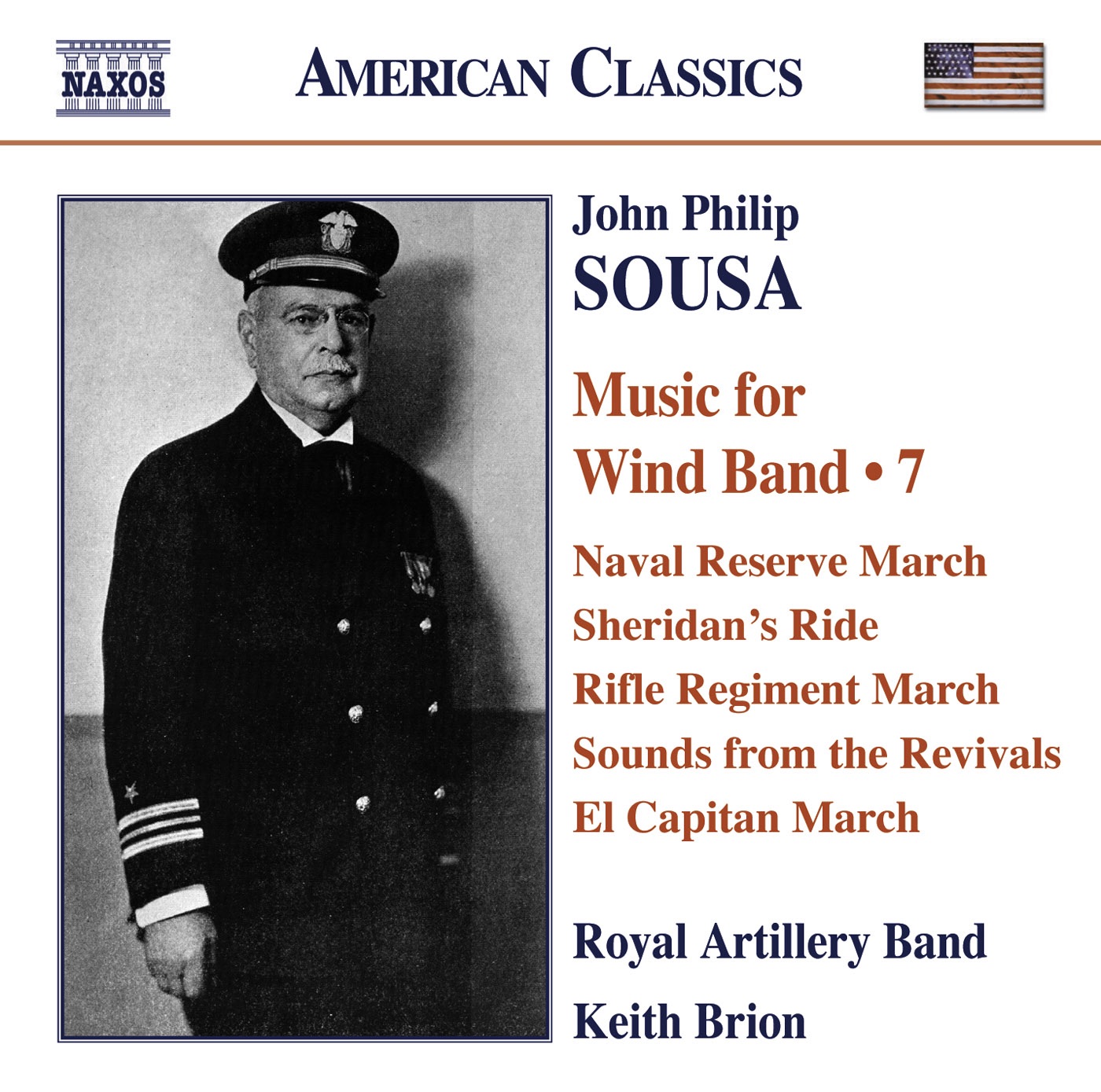 Sousa: Music for Wind Band, Vol. 7 album cover