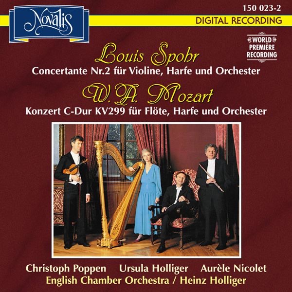 Spohr, Mozart: Harp Concertos album cover