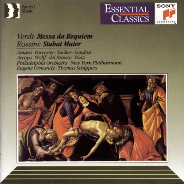 Verdi: Requiem - Rossini: Stabat Mater album cover