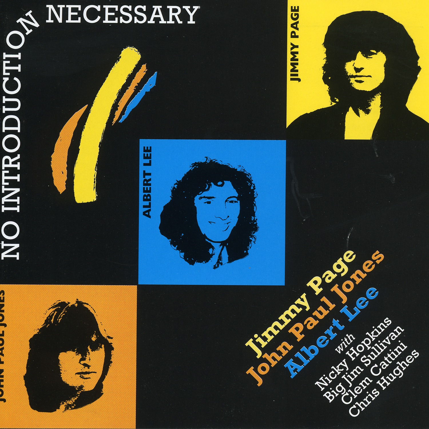No Introduction Necessary (feat. Jimmy Page, John Paul Jones & Albert Lee) album cover