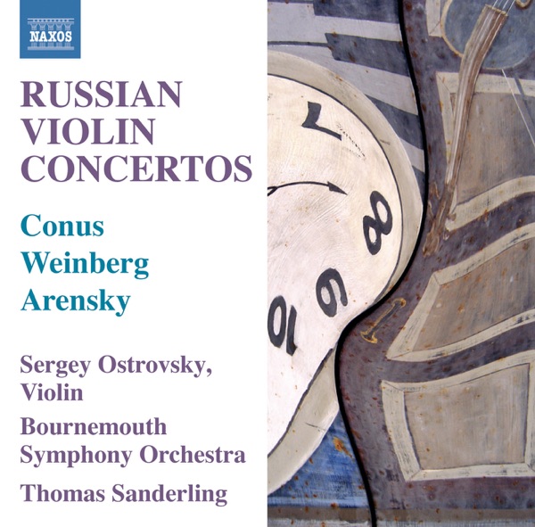 Russian Violin Concertos album cover