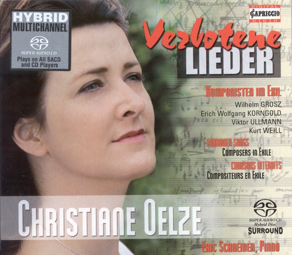 Grosz, Ullmann, Korngold & Weill: Vocal Recital album cover