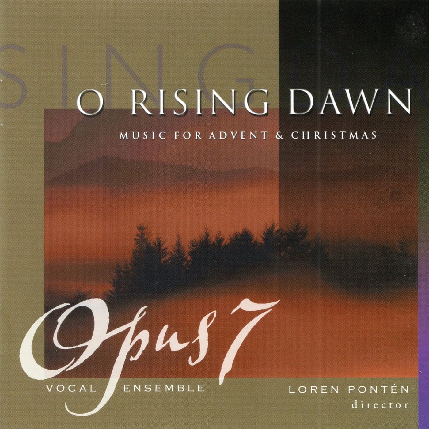 O Rising Dawn: Music for Advent & Christmas album cover