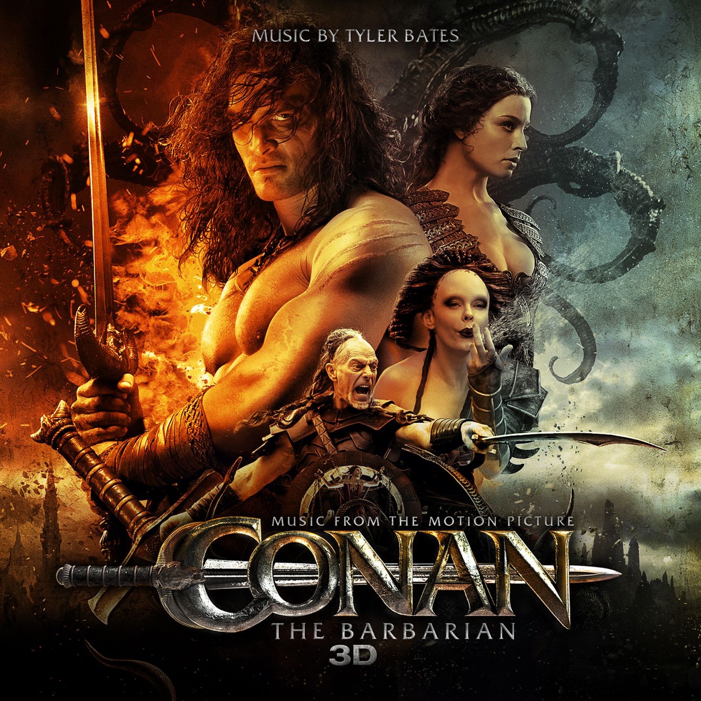 Conan the Barbarian 3D (Music from the Motion Picture) album cover