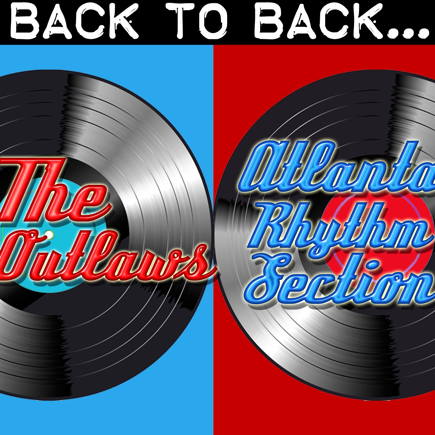 Back To Back: The Outlaws & Atlanta Rhythm Section album cover