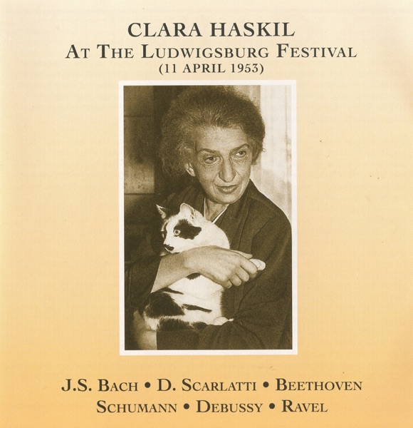 Clara Haskil At the Ludwigsburg Festival (11 April 1953) album cover