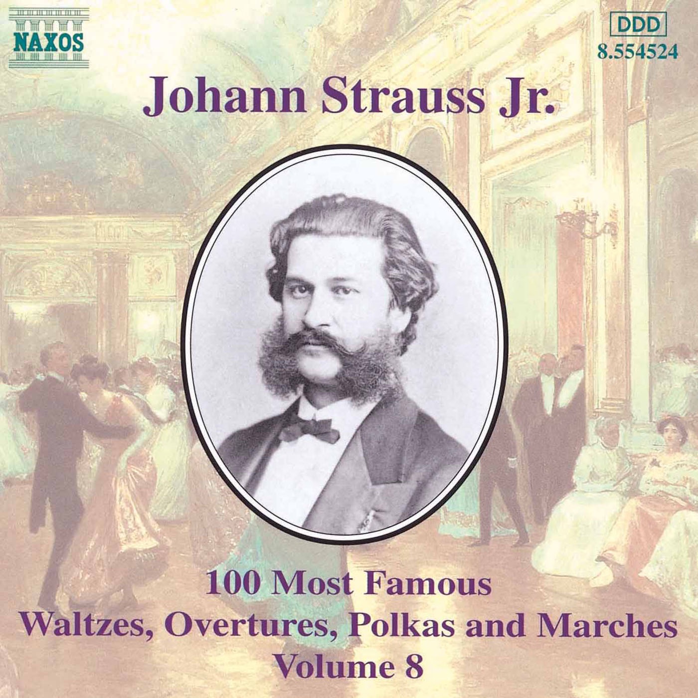 Strauss II: 100 Most Famous Works, Vol. 8 album cover