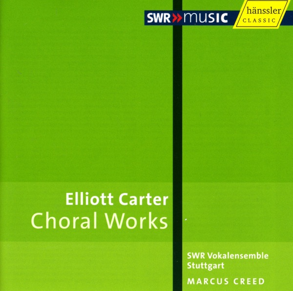 Carter, E.: Choral Music album cover