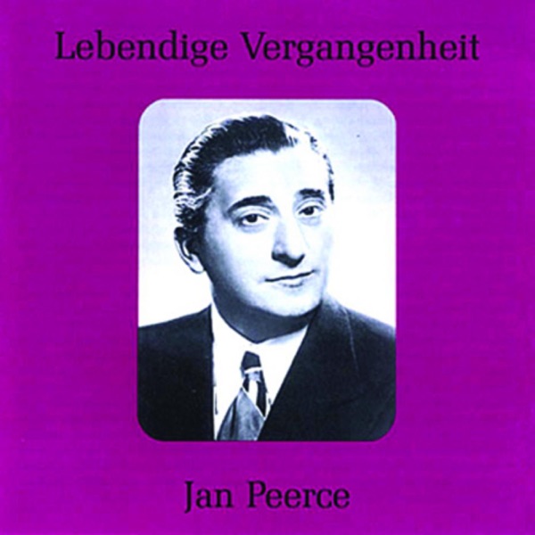 Lebendige Vergangenheit - Jan Peerce album cover